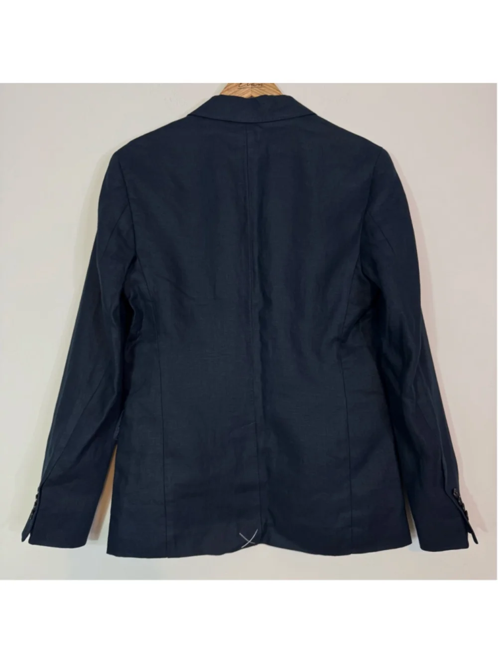 CLUB MONACO Men’s Summer Linen Blazer Navy Blue Marine Size 36